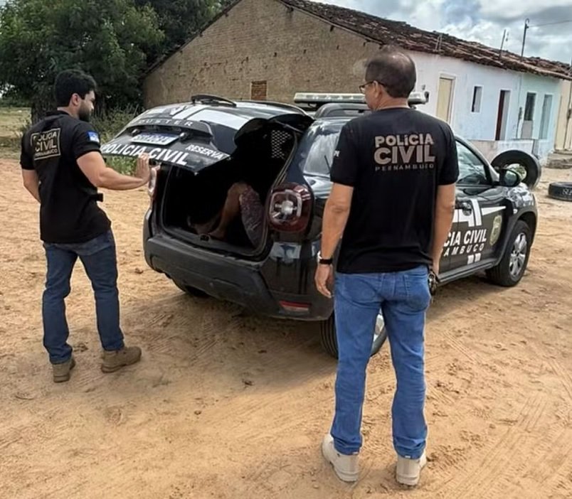Homem é preso por estupro de vulnerável em açude de Cabrobó (PE)
