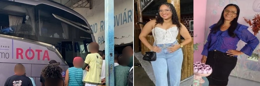 Duas mulheres morrem após ônibus invadir rodoviária no interior da Bahia