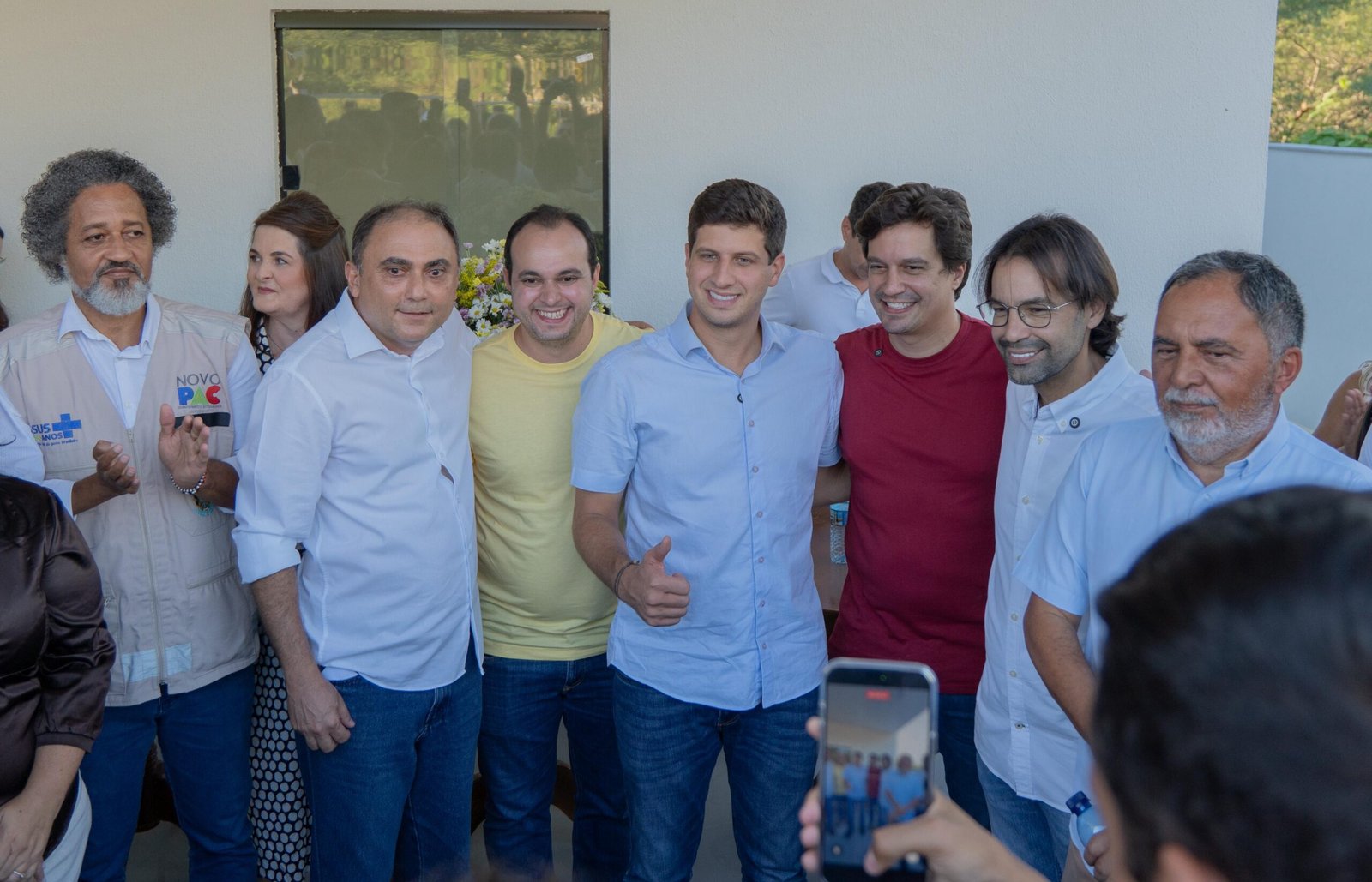 Deputado Federal Lucas Ramos prestigia maratona de inaugurações em Carnaíba (PE) ao lado do prefeito Walberg Gomes