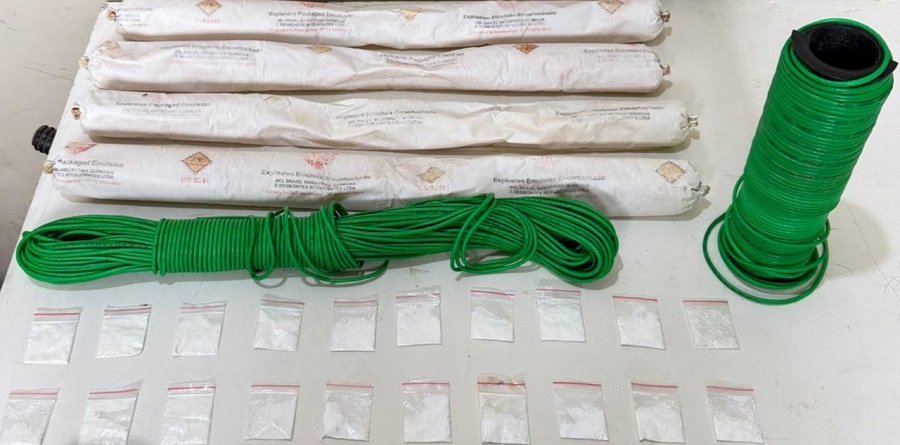Homem é preso com cocaína e explosivos no Dom Thomaz em Juazeiro (BA)