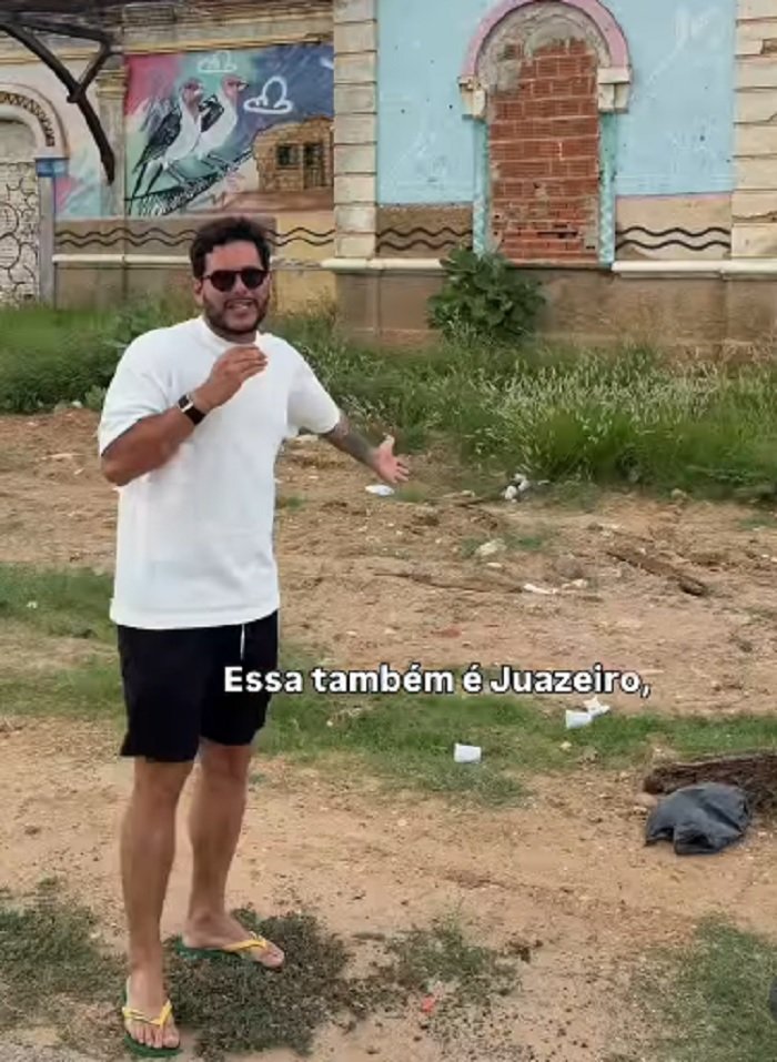 “Me atacou por eu ter exposto o problema”; Influenciador rebate falas do prefeito de Juazeiro (BA)